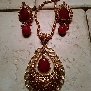 Bollywood jewelry set